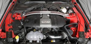 Ford Mustang Performance Air Intake - K&N Engineering - Blackhawk Induction - Black - `18-`19